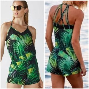 Fabletics Palm Leaf Romper